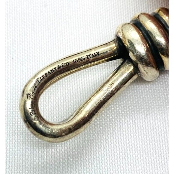 SOLD! Tiffany & Co Paloma Picasso 925 Wood Ball Bracelet Rare - Picture 3 of 7